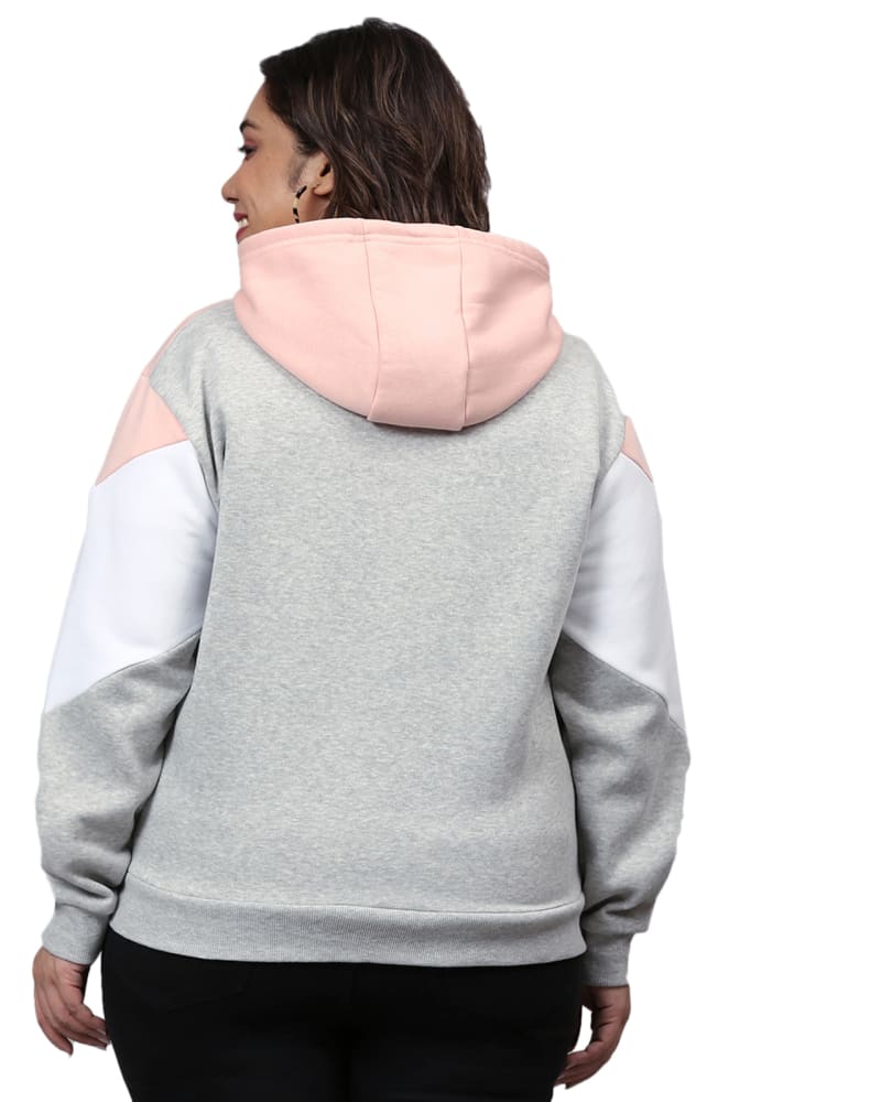 Womens colour block sweatshirt best sale